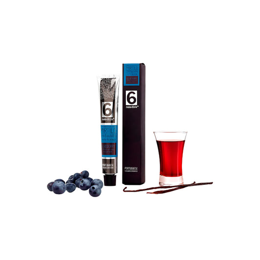 Compota de Mirtilo com Baunilha e Vinho Licoroso